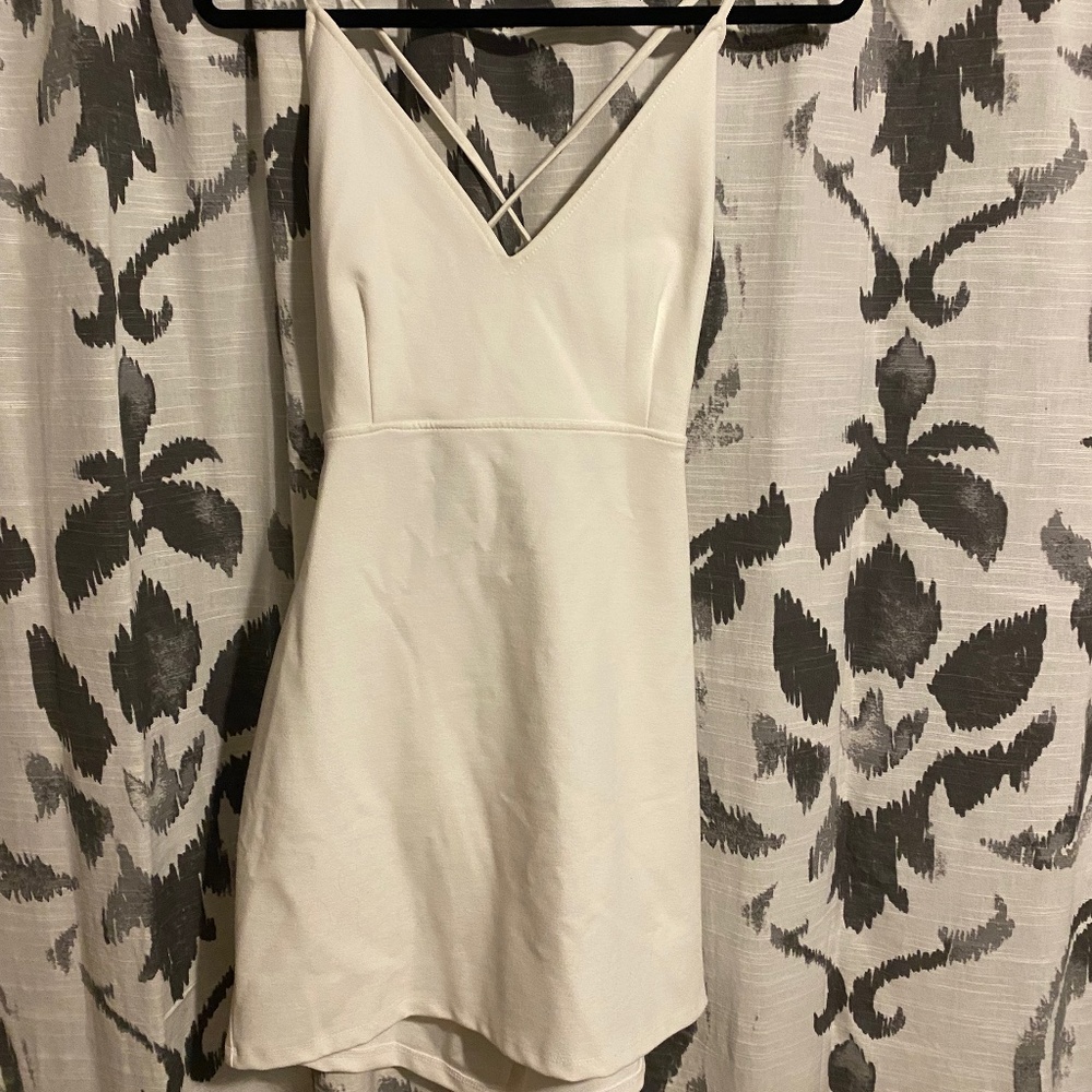 TOBI Tie Back Mini Body Con Dress Size L